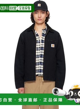 1h可退 香港直邮潮奢 CARHARTT WIP 男士 黑色 Detroit 夹克 I034