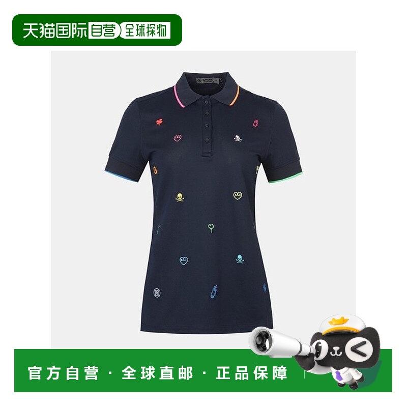 韩国直邮G/FORE 女士高尔夫球服女装T恤G4LS23K802A
