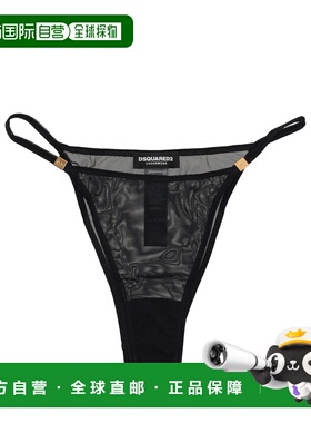 1h可退 香港直邮Dsquared2 二次方 女士 丁字裤 D8L7C5910BLACK