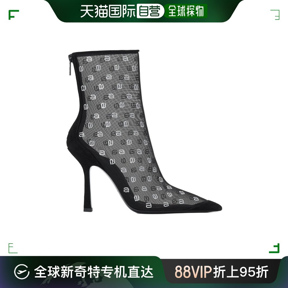 香港直邮潮奢 alexander wang 亚历山大 王 女士 尖头高跟短靴 30