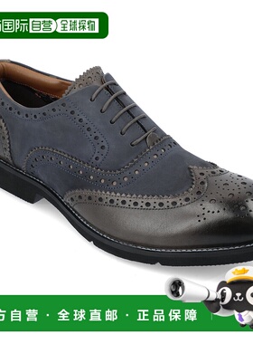 自营 Thomas & Vine Covington 布洛克牛津鞋 - 海军蓝 美国奥莱