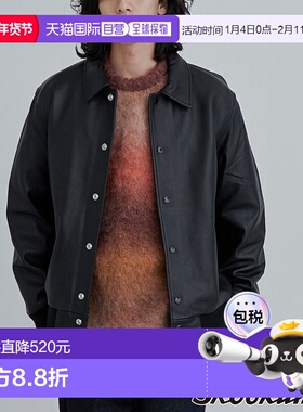 日本直邮coen SKOOKUM 别注拜伦色皮革夹克（WEB限定尺寸）大衣