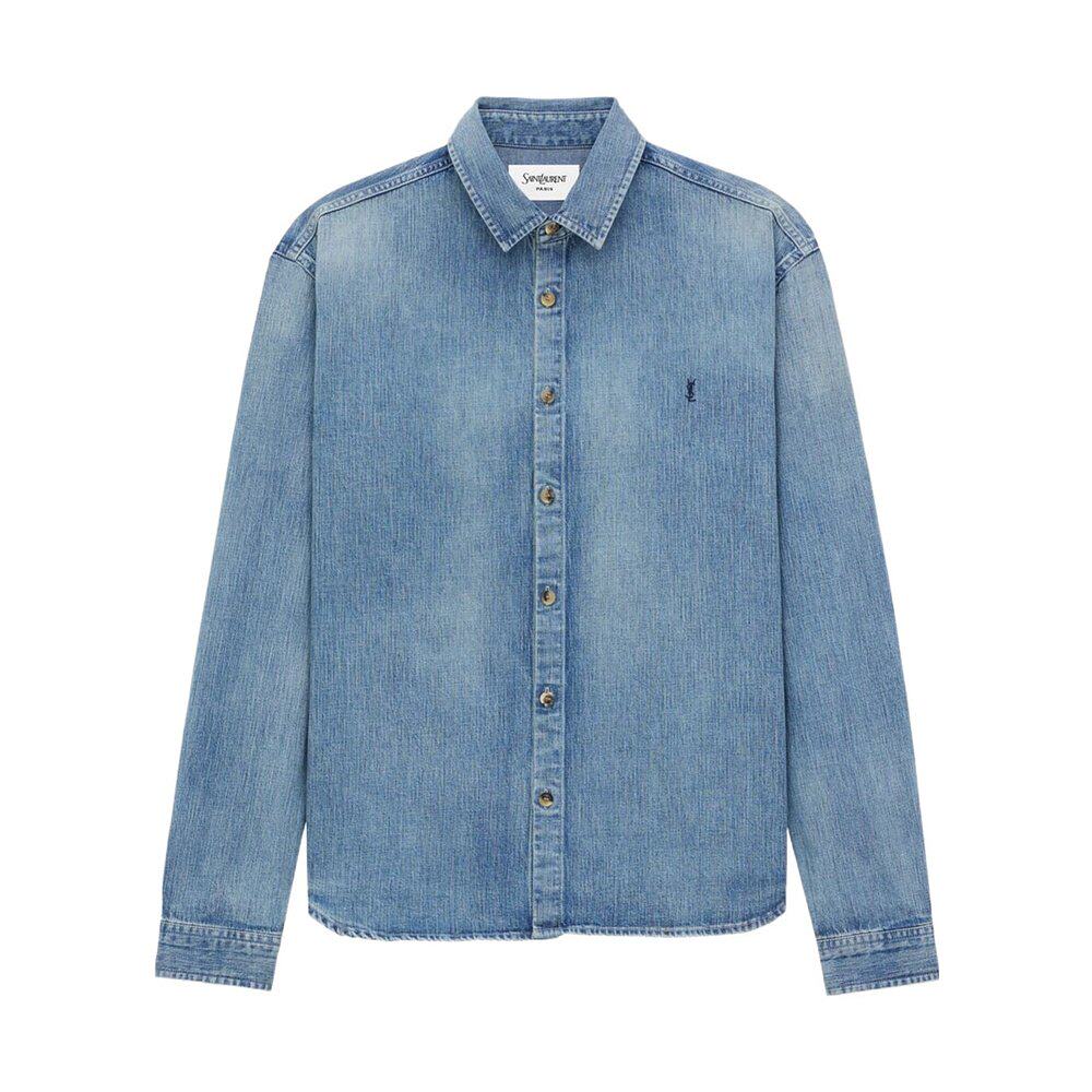 Saint Laurent 圣罗兰 男士 长袖衬衫 823437Y14MJ