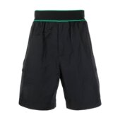 Veneta 葆蝶家 男士 Bottega 科技尼龙徽标刺绣短裤 706193VF4K0