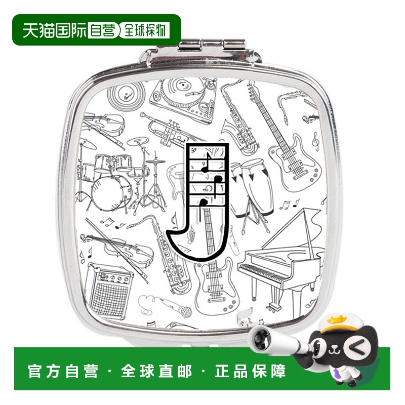 自营 Carolines Treasures CJ2007-JSCM 字母 J 音符字母紧正品