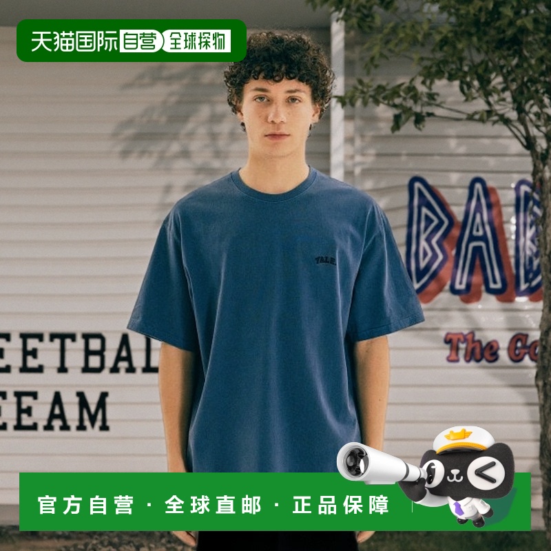 韩国直邮YALE (23SS) [ONEMILE WEAR] SMALL ARCH TEE PG BLUET恤