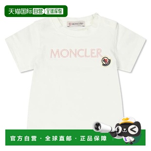 1h可退 香港直邮Moncler 盟可睐 婴儿 Infants 徽标T恤童装