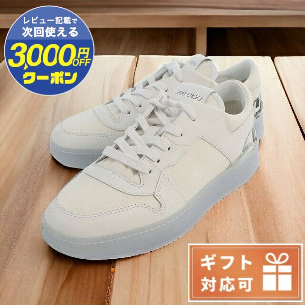 日本直邮JIMMY CHOO 小牛皮/帆布 FLORENT-M 白色配饰 可选型号