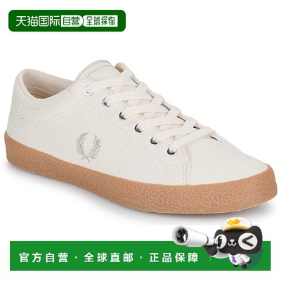 欧洲直邮FRED PERRY  男鞋 春夏 低帮板鞋 BASELINE HEAVY TWILL