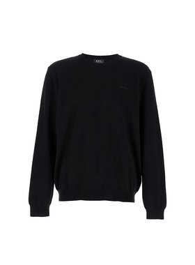 香港直邮A.P.C. 男士卫衣 WVAWMH23285LZZ AW2024 黑色 GIROCOLLO