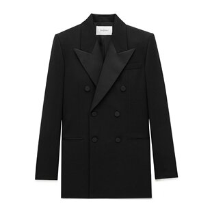 外套 Saint 羊毛西装 长袖 811432Y7E63 Laurent