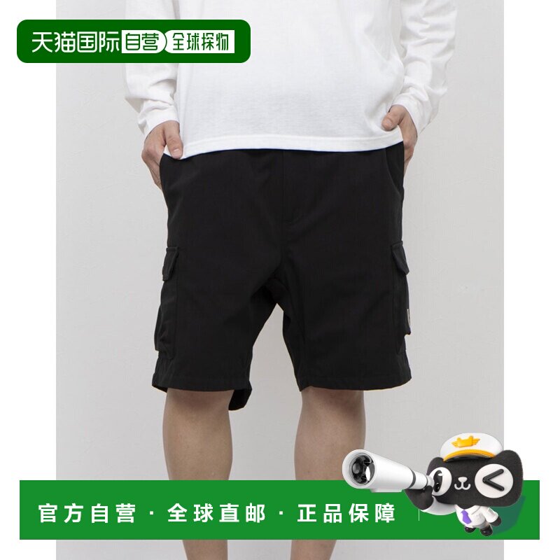 日本直邮Converse 男士 AP 编织休闲短裤40400211（黑色）运动裤