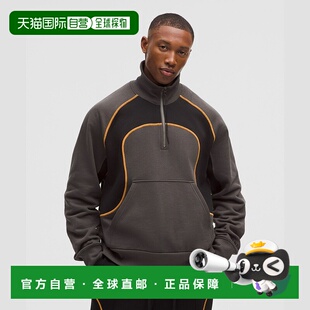 French 厚款 Terry半拉链 欧洲直邮LULULEMON露露乐檬 自营1h可退