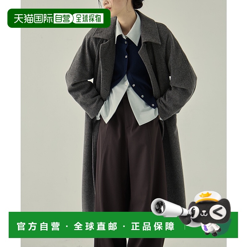 1h可退 日本直邮STUDIOUS 女装 宽松版型 立领羊毛外套 3way可调