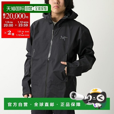 日本直邮始祖鸟 ARC'TERYX 男士 Beta Jacket M 贝塔夹克 黑色 带