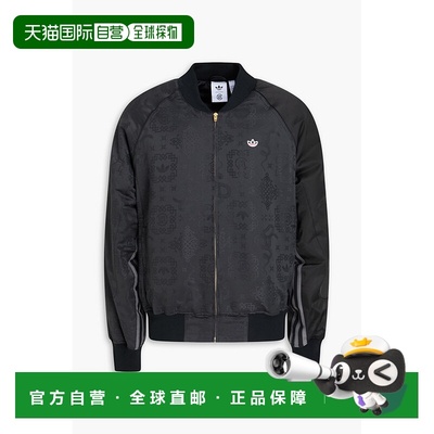 1h可退 香港直邮潮奢 ADIDAS ORIGINALS X CLOT 男士 提花缎面短