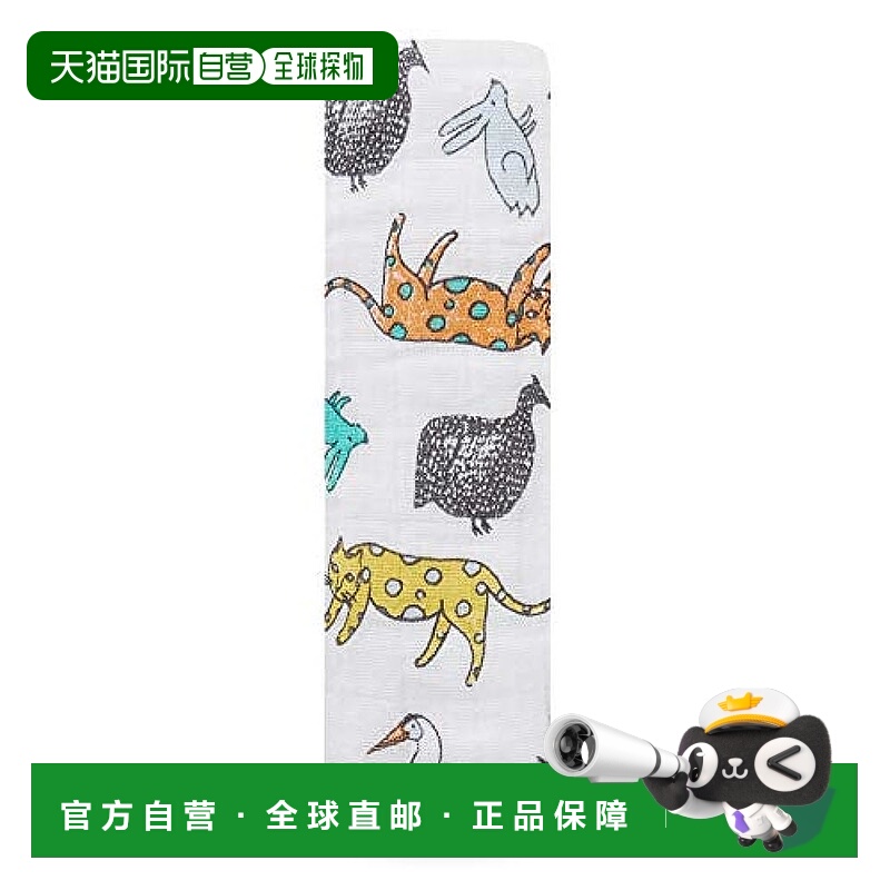 【日本直邮】Aden + anais aden 新生儿用包巾 120 × 120cm