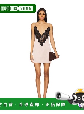 1h可退 香港直邮The Attico 女士 无袖迷你连衣裙 250WCA00386VVE