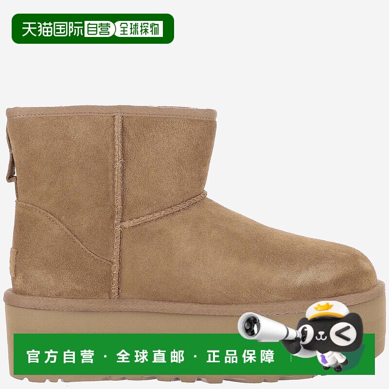 香港直邮UGG 女士靴子 1134991CHE AW2024 棕色 Camel suede Clas
