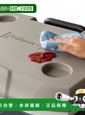 日本直邮Coleman-[限量模型] Coleman Cooler 60QT WHLD AP20浅灰