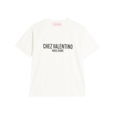 VALENTINO 男士T恤 6V3MG16PAPGA03 SS2025 白色