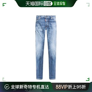 男士 香港直邮潮奢 二次方 S74LB1529S30 Dsquared2 腰带袢牛仔裤