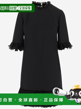 香港直邮VALENTINO 女士连衣裙 7B3VADR71CF0NO AW2025 黑色