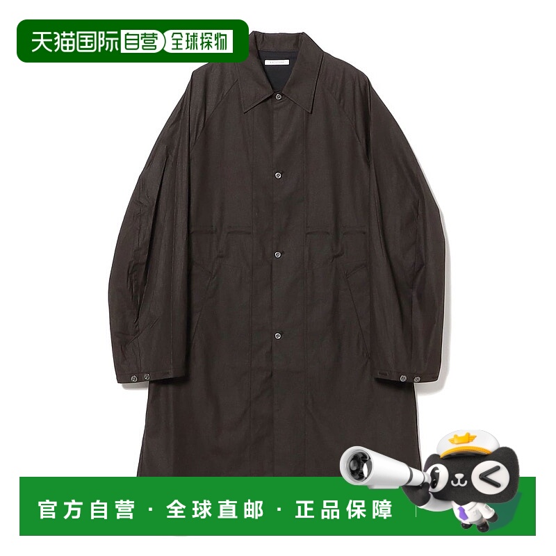 1h可退 日本直邮BIBLIOTHERK 男装 柿涩工艺 全棉外套 宽松可调节