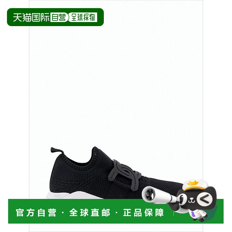 自营tod'sBreathable Fabric Sneakers With Distinctive Logo St