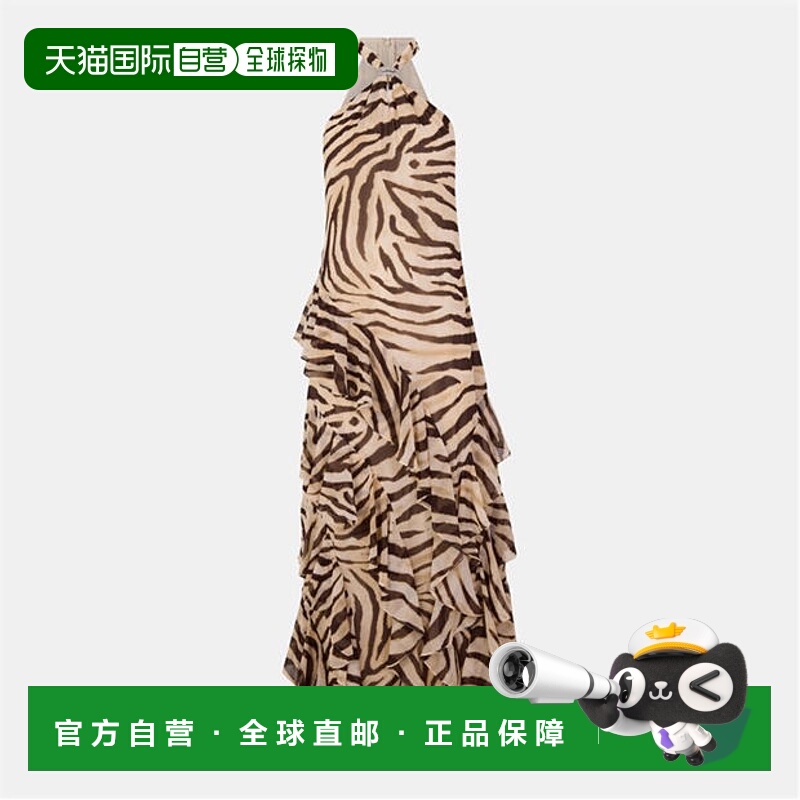 1h可退 香港直邮Lauren Ralph Lauren 女士 Haletta 真皮舞会礼服