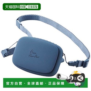 日本直邮 3段风量 Elecom宜丽客 U216NV充电式 海军 USB风扇FAN