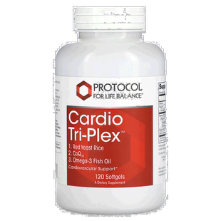 香港直邮Protocol for Life Balance,Cardio Tri-Plex，120 粒软