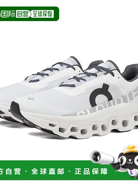 1h可退 香港直邮On 男士 Cloudmonster 跑鞋 white白色 舒适时尚