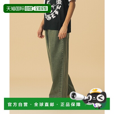 1h可退 日本直邮XLARGE 男女同款宽松版型牛仔裤 101252031007