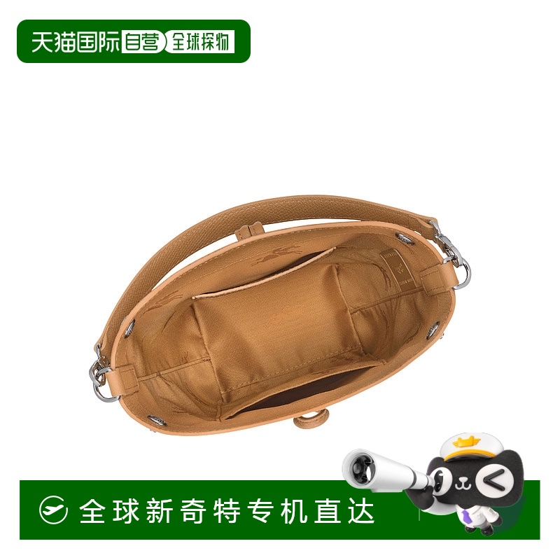 香港直邮LONGCHAMP 女士斜挎包 10279HFP371 SS2025 棕色 Le Rose