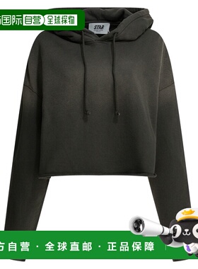 1h可退 香港直邮GOLDEN GOOSE 女士 Goose 金色灰色毛线衫 GWP026