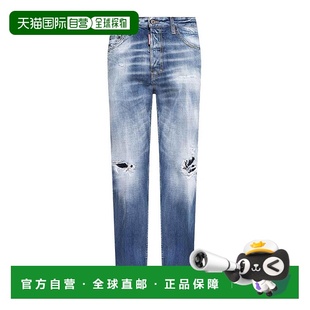 AW2024直筒裤 香港直邮DSQUARED2 S74LB1533S30309470C 短裤 男士