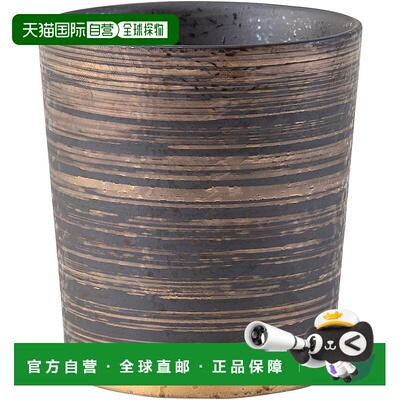 【日本直邮】Hasami ware 玻璃杯 容量约 300ml Keypo 金色 24704