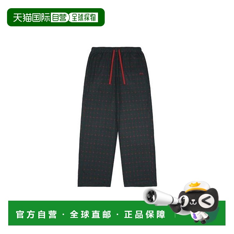 韩国直邮FILA 聚酯格纹磨毛女式打底裤 FI4MPG4641F DLE _P405428