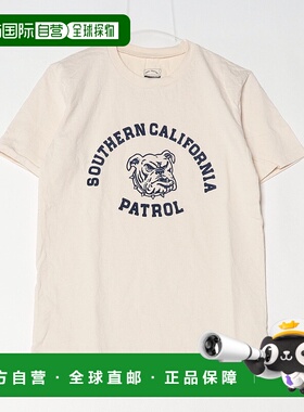 1h可退 日本直邮MIXTA 女士SO CAL DOG图案圆领T恤 7815235703