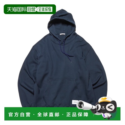 1h可退 日本直邮uniform experiment男女同款宽松连帽衫 全棉双面