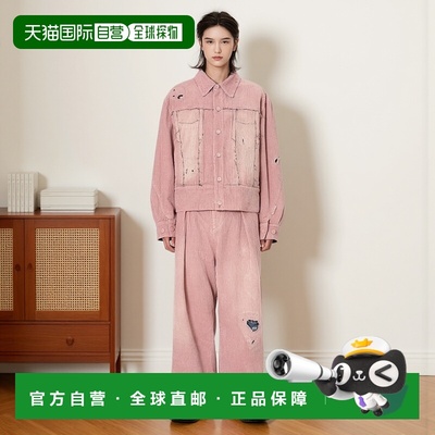 韩国直邮ADER ERROR 公用运动茄克/外套Carid aging trucker jack