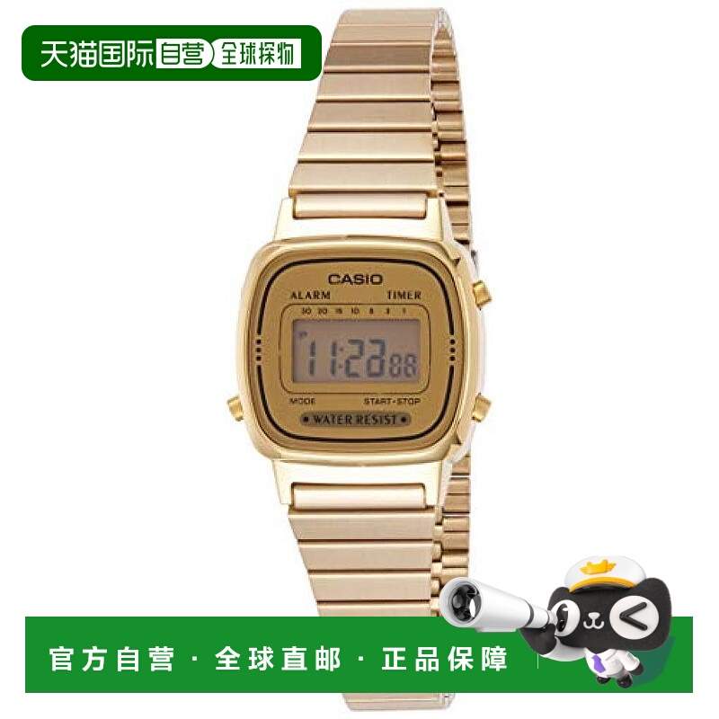 【日本直邮】卡西欧 基础款电子手表 LA-670WGA-9 逆向进口款防水
