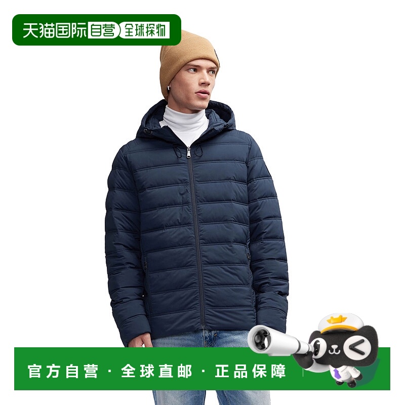 自营 Pajar男式Niran可持续方形被子轻便可折叠-海军蓝 美国奥莱