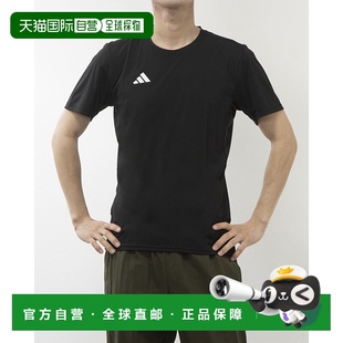 TEE IN1156 黑色 日本直邮阿迪达斯男士 田径 短袖 跑 ADIZERO