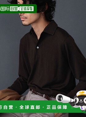 1h可退 日本直邮FILIPPO DE LAURENTIIS 男士羊毛针织Polo衫 2412