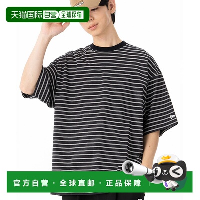 1h可退 日本直邮NEW ERA 男女通用款大号短袖T恤 14410067, 14410