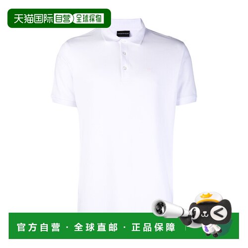 1h可退 香港直邮EMPORIO ARMANI 男士T恤 8N1F121J0SZWHITE SS202