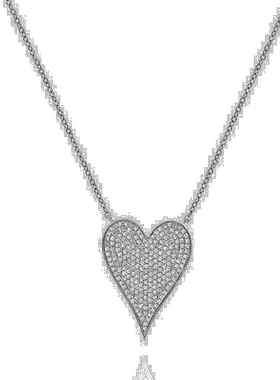 自营 Diana M. 钻石项链 - 白色吊坠 美国直发奥莱