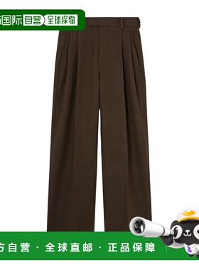 香港直邮Loro Piana Hubert 长裤阔腿裤 休闲裤直筒裤FAQ1909
